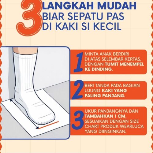 BOHOPANNA X WEARLUCA Helen Ballerina - Sepatu Anak Perempuan Flatshoes Anti Slip, Nyaman, Ringan